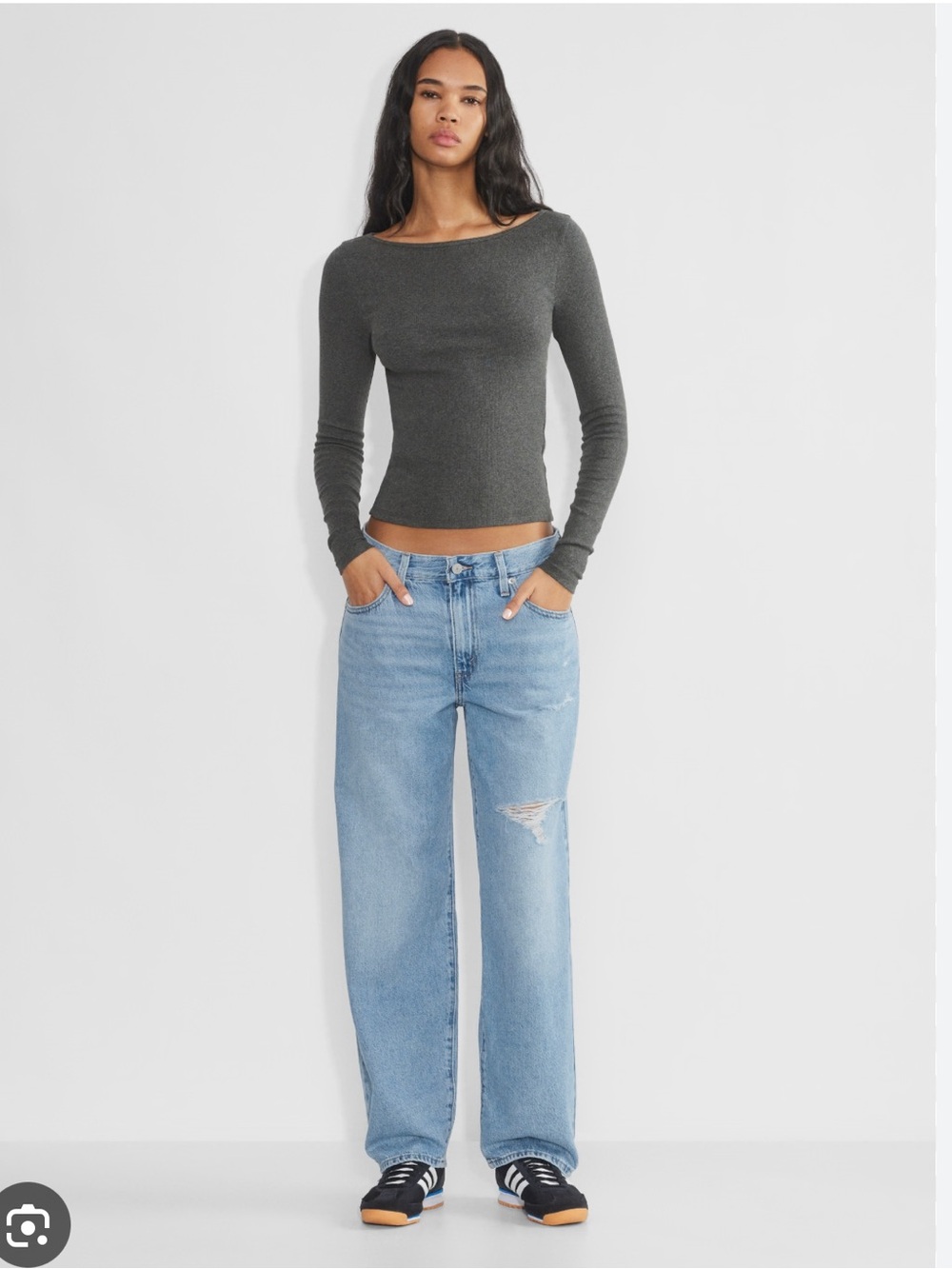 Levi’s Premium Baggy Dad Wide Leg Jeans size 24